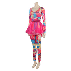 Film Barbie Design Original Rose Combinaison Costume Carnaval