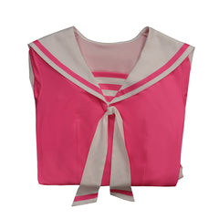 2023 Film Barbie Barbie Skipper Robe Rose Cosplay Costume Carnaval