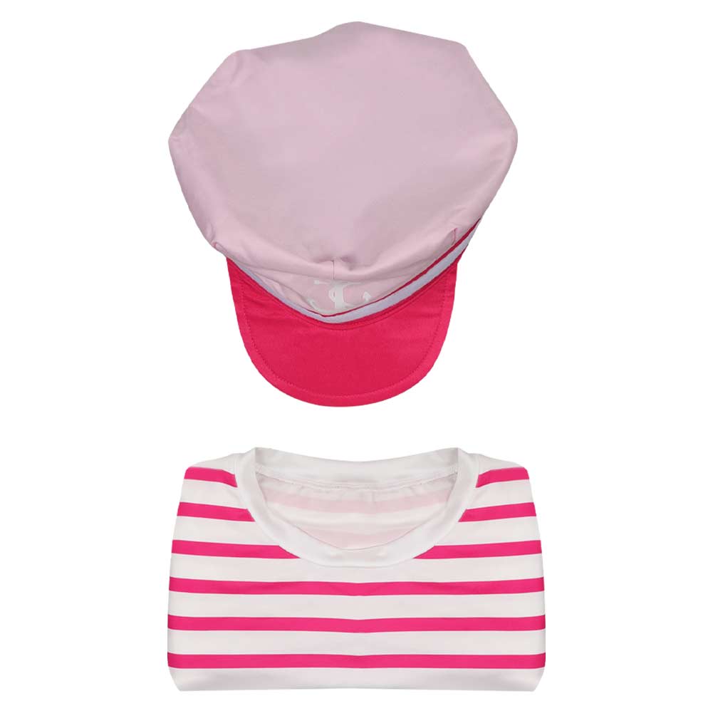 Film Barbie Barbie Manteau Chapeau Cosplay Costume Halloween Carnaval