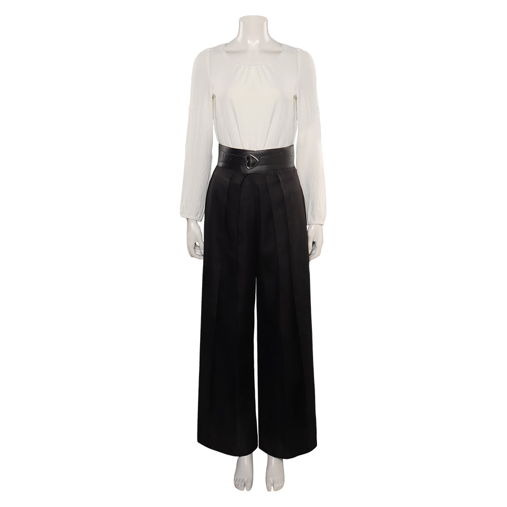 The Witcher Yennefer Blanc Uniform Cosplay Costume Carnaval