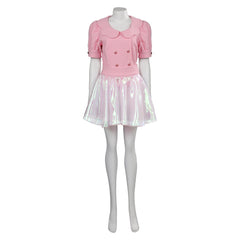 Film Barbie Robe Rose Tenue Cosplay Costume