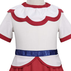 2021 Encanto Filimo Enfant Robe rouge Cosplay Costume
