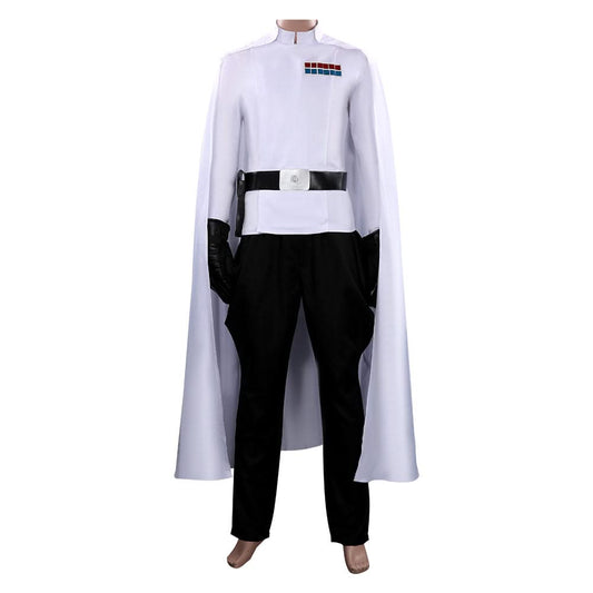 White Fighting Tenue Cosplay Costume