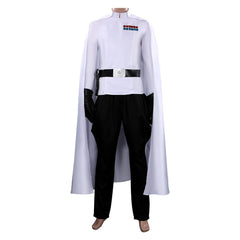 White Fighting Tenue Cosplay Costume