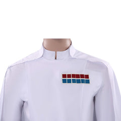 White Fighting Tenue Cosplay Costume