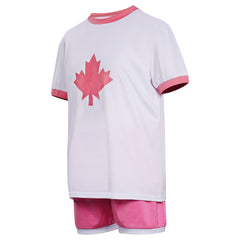 2022 Alerte Rouge Meilin Lee Enfant Pyjamas Cosplay Costume