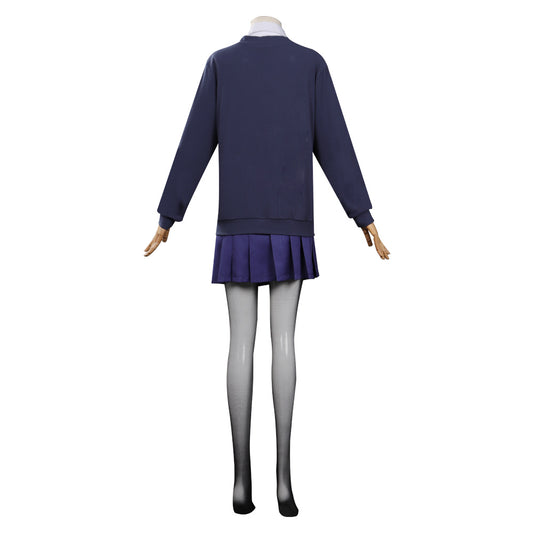 Aharen-san Wa Hakarenai Reina Aharen Uniform Robe JK Cosplay Costume Halloween Carnival