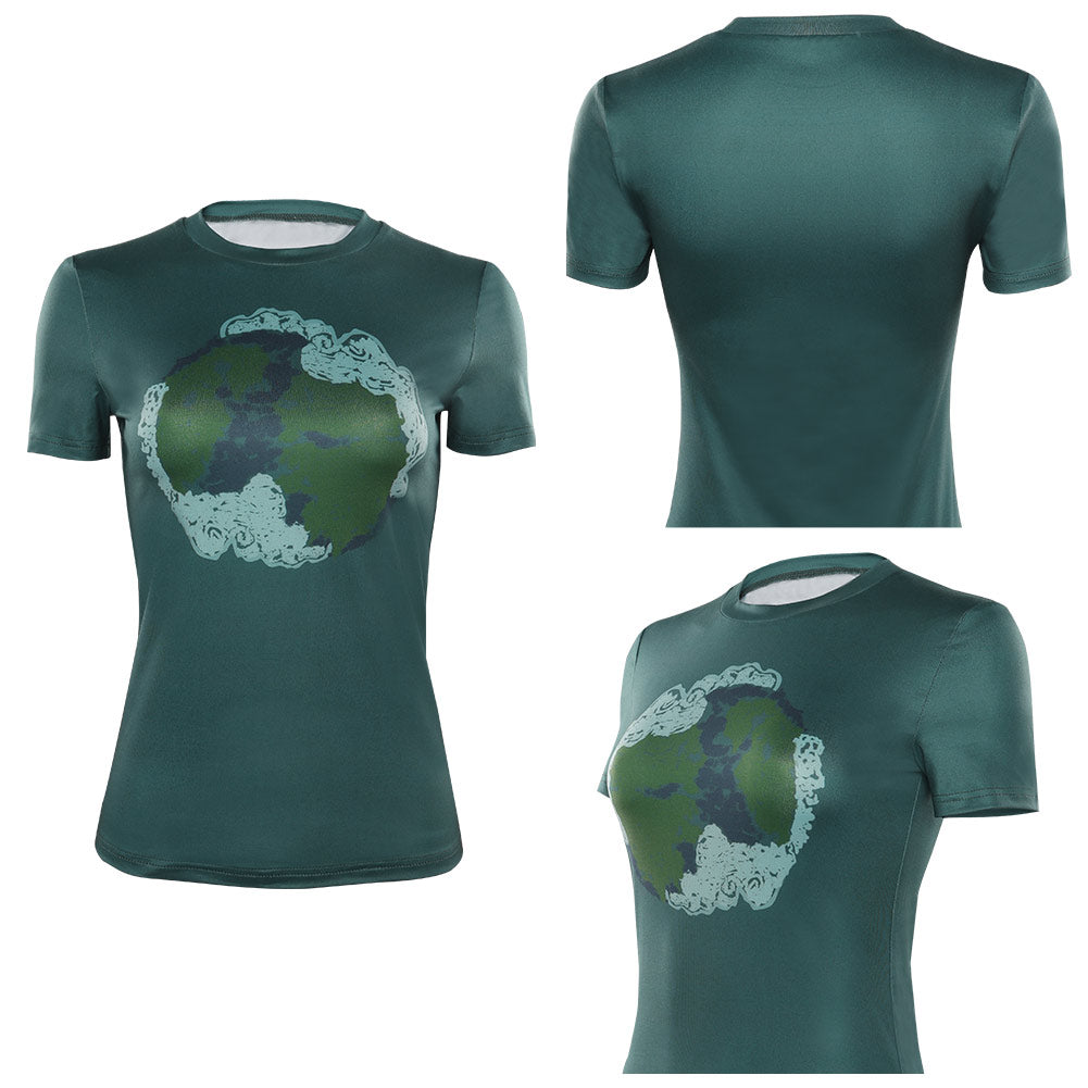 Ant-Man et la Guêpe Quantumania Cassie Lang T-shirt Cosplay Costume 