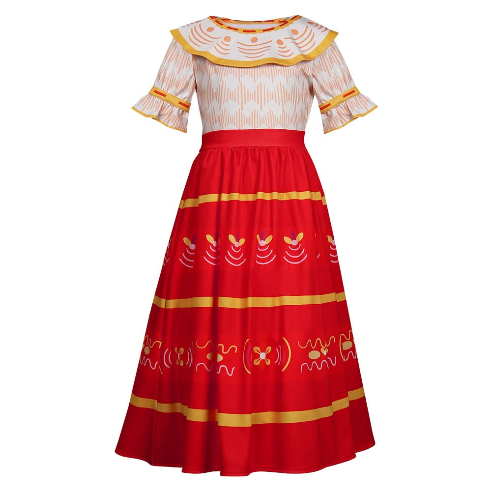 2021 Encanto Enfant Dolores Madrigal Robe Cosplay Costume