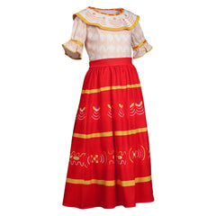 2021 Encanto Enfant Dolores Madrigal Robe Cosplay Costume