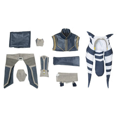 Clone Wars Season 7 Ahsoka Tano Tenue Femme Halloween Carnaval Cosplay Costume