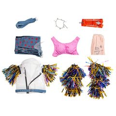 Birds of Prey Harley Quinn Cheerleaders Cosplay Costume