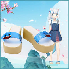 Hololive vtuber Gawr Gura Cosplay Chaussures