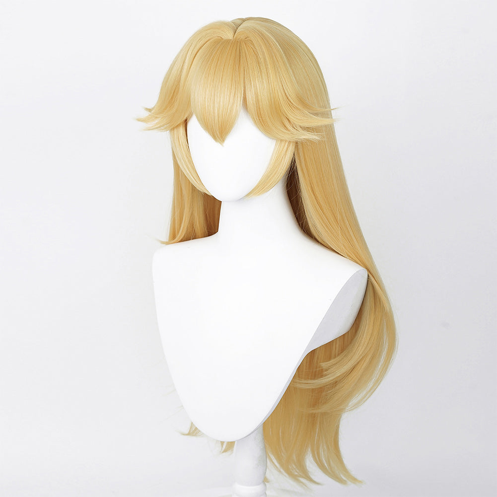 Super Mario Bros Princesse Peach Cosplay Perruque
