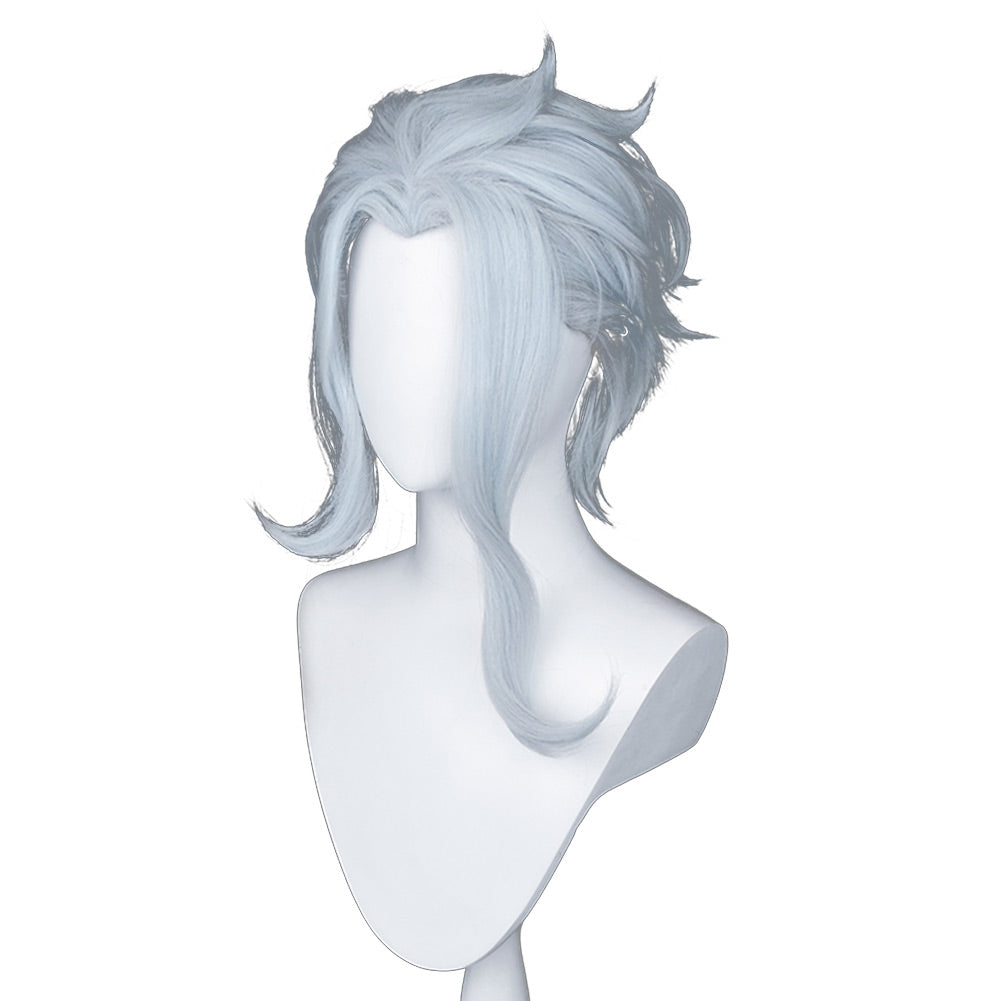 Genshin Impact Fatui Dottore Cosplay Perruque