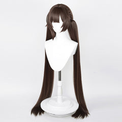 Jeu Honkai: Star Rail Sushang Cosplay Perruque Double Queue de Cheval