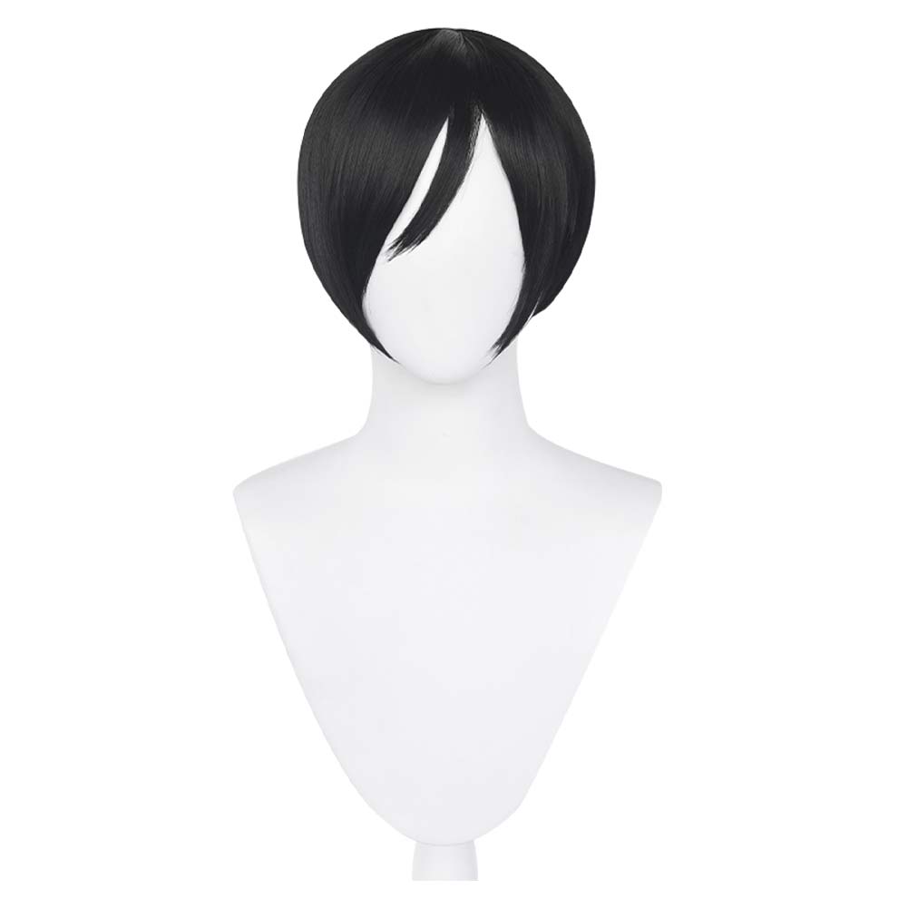 Resident Evil 4 Ada Wong Perruque Halloween Carnaval Accessoire
