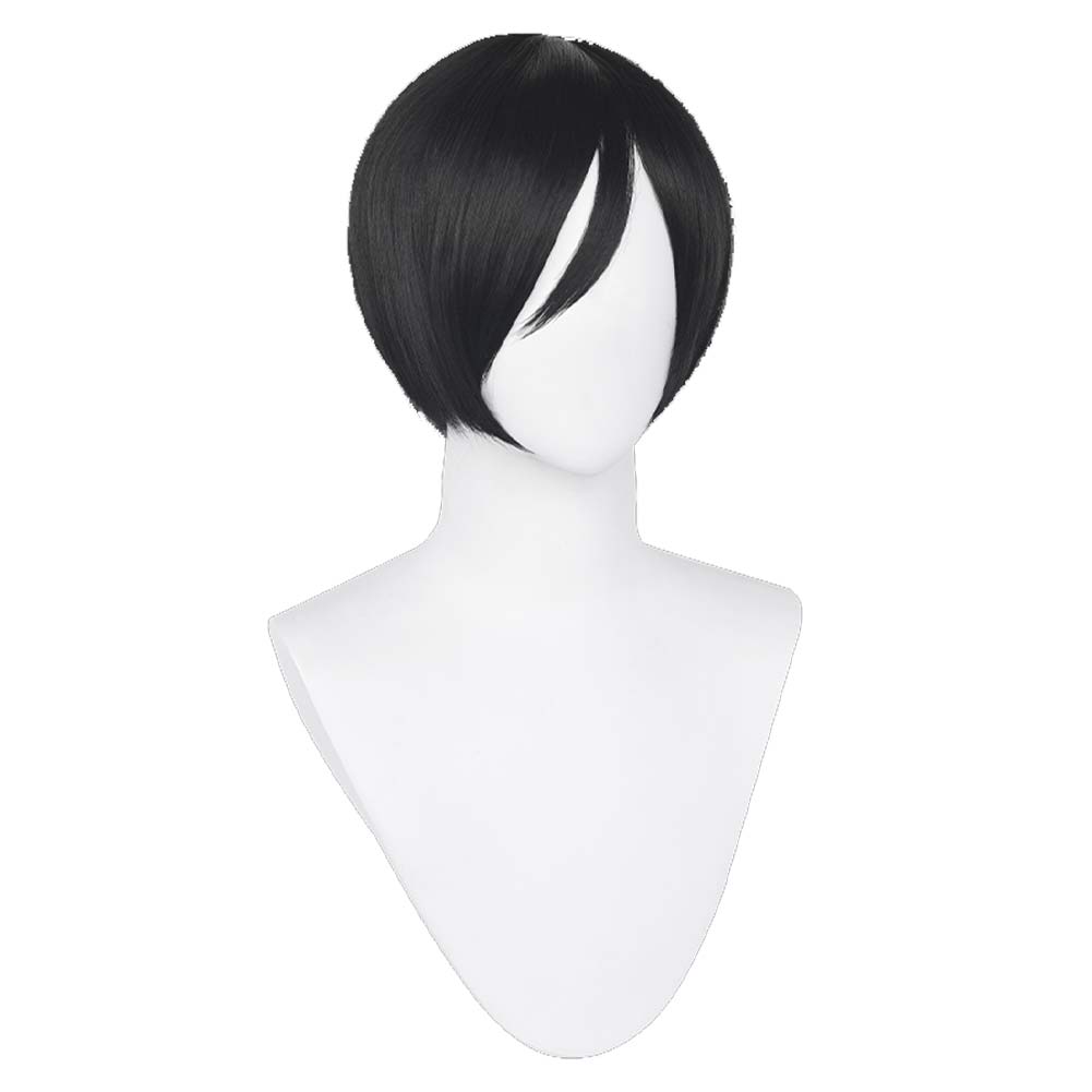 Resident Evil 4 Ada Wong Perruque Halloween Carnaval Accessoire