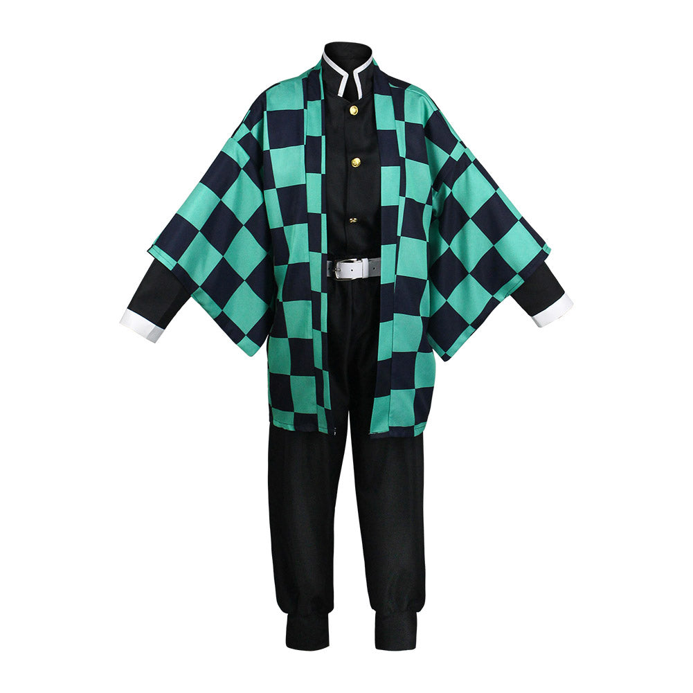 Adulte Demon Slayer Kamado Tanjirou Cosplay Costume