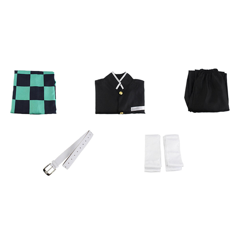 Adulte Demon Slayer Kamado Tanjirou Cosplay Costume