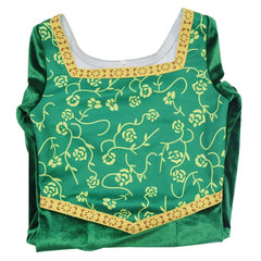 Enfant Shrek Film Princess Fiona Robe Vert Cosplay Costume