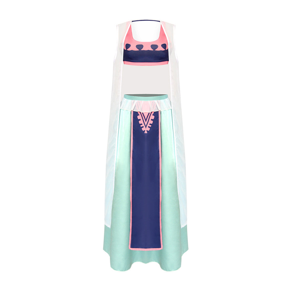 Anime One Piece Nefertari ViVi Cosplay Costume