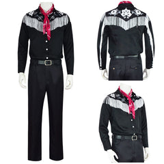 Enfant Film Barbie Ken Cowboys Cosplay Costume	