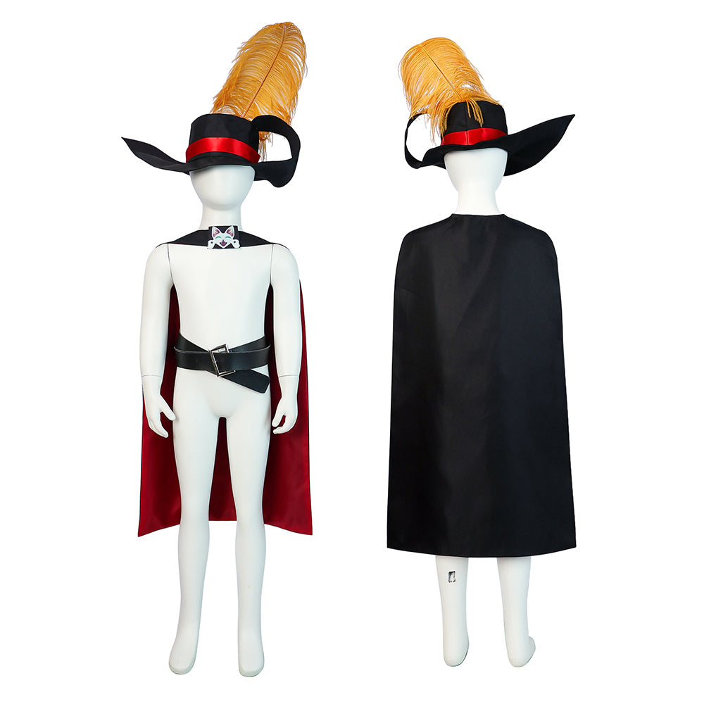 Enfant Le Chat potté 2 : La Dernière Quête Puss in Boots Ensemble Cosplay Costume