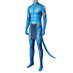 Avatar: The Way of Water Jake Sully Cosplay Costume Bleu