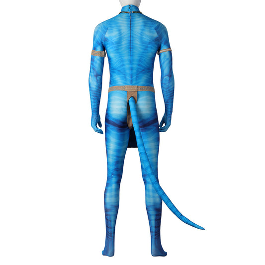 Avatar: The Way of Water Jake Sully Cosplay Costume Bleu
