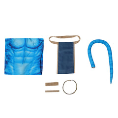 Avatar: The Way of Water Jake Sully Cosplay Costume Bleu
