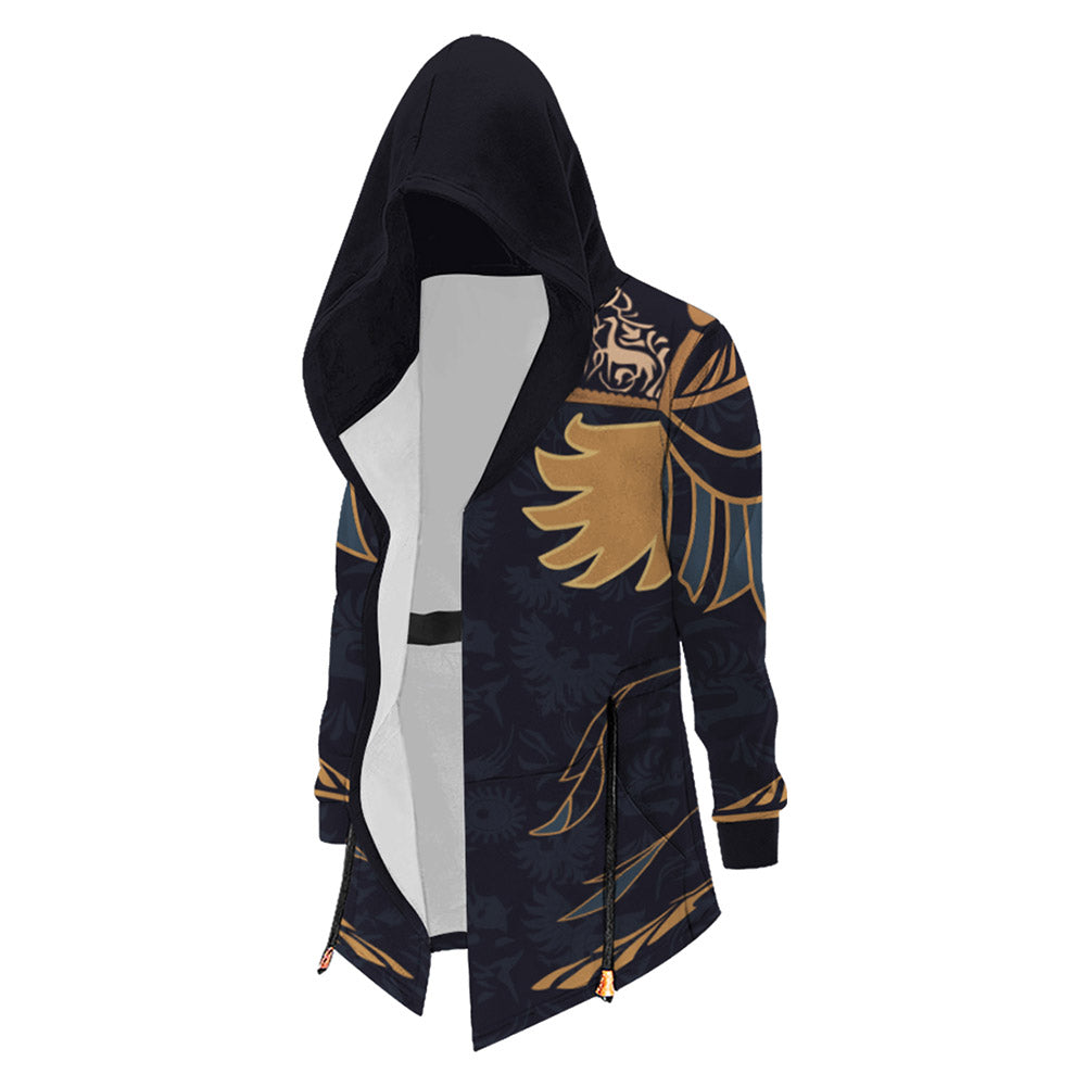 Hogwarts Legacy Ravenclaw Veste à Capuche Coupe-vent Cosplay Costume