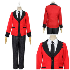 Kakegurui Ryouta Suzui  Uniforme Scolaire Halloween Carnaval Cosplay Costume