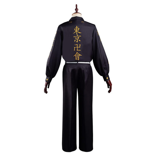 Adulte Tōkyō Ribenjāzu Manji Gang Noir Baji Cosplay Costume