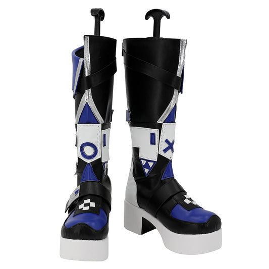 Honkai: Star Rail Silver Wolf Chaussure Jeu Accessoire Carnaval