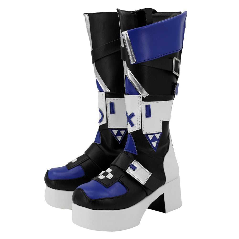 Honkai: Star Rail Silver Wolf Chaussure Jeu Accessoire Carnaval