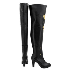 Adulte Honkai:Star Rail Bronya Rand Chaussure Noir Jeu Accessoire
