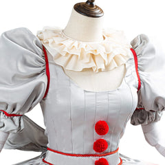 Horror Pennywise Le Costume de Clown aux Femmes Halloween Carnaval Cosplay Costume