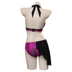 League of Legends Jinx Maillot De Bain Cosplay Costume - Cossky