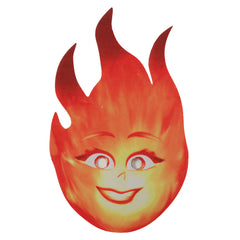 Flim Elemental Ember Masque En Latex Accessoire