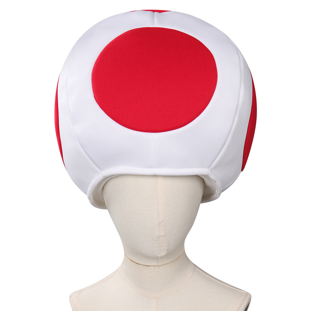 Adulte Super Mario Bros Toad Kinopio Rouge Chapeaux Carnaval  Accessorie