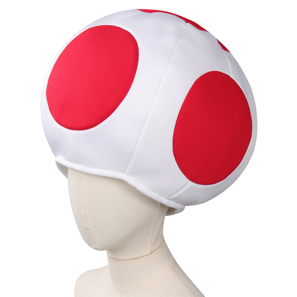 Adulte Super Mario Bros Toad Kinopio Rouge Chapeaux Carnaval  Accessorie