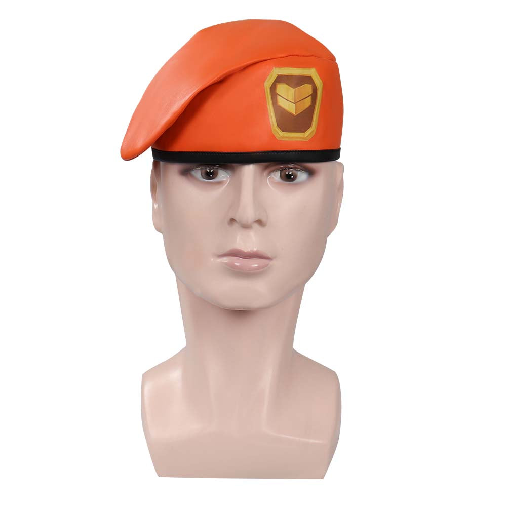 Valorant Brimstone Liam Byrne cosplay Bérets Chapeaux d'officier Accessoires