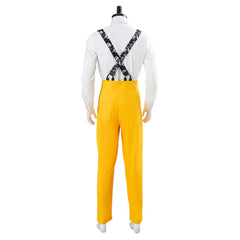 The Mask Jim Carrey Tenue Jaune Halloween Carnaval Cosplay Costume