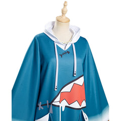 Hololive English VTuber Gawr Gura Halloween Carnaval  Cosplay Costume