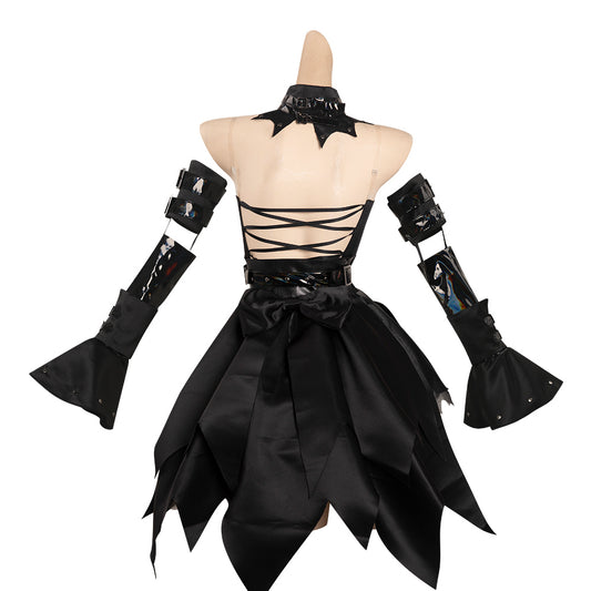 Anime Chobits - Freya Robe Noire Cosplay Costume	