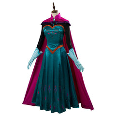 La Reine des Neiges Frozen Elsa Robe Halloween Cosplay Costume