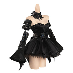 Anime Chobits - Freya Robe Noire Cosplay Costume	