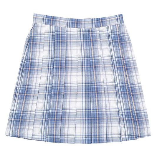 École japonaise Robes Plaid Plissée Jupe Étudiante Minijupe à carreaux Jk Uniforme Jupe courte pour les filles Cosplay Costume