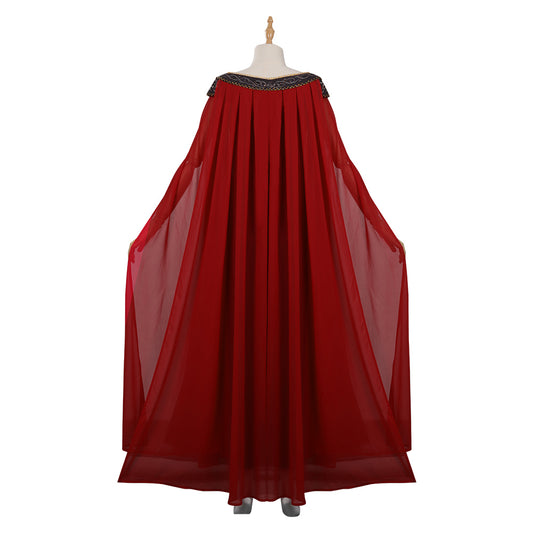 House of the Dragon Princess Rhaenys Velaryon Vintage Cosplay Costume Médiéval